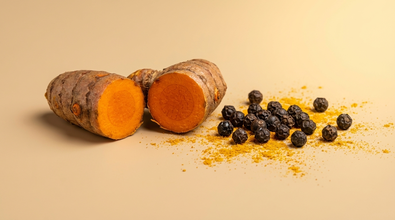 Turmeric + piperine